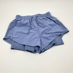 H&M Women's Athletic Shorts in Soft Blue